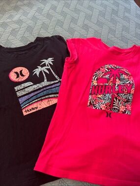 Hurley Tees with Tropical Logo